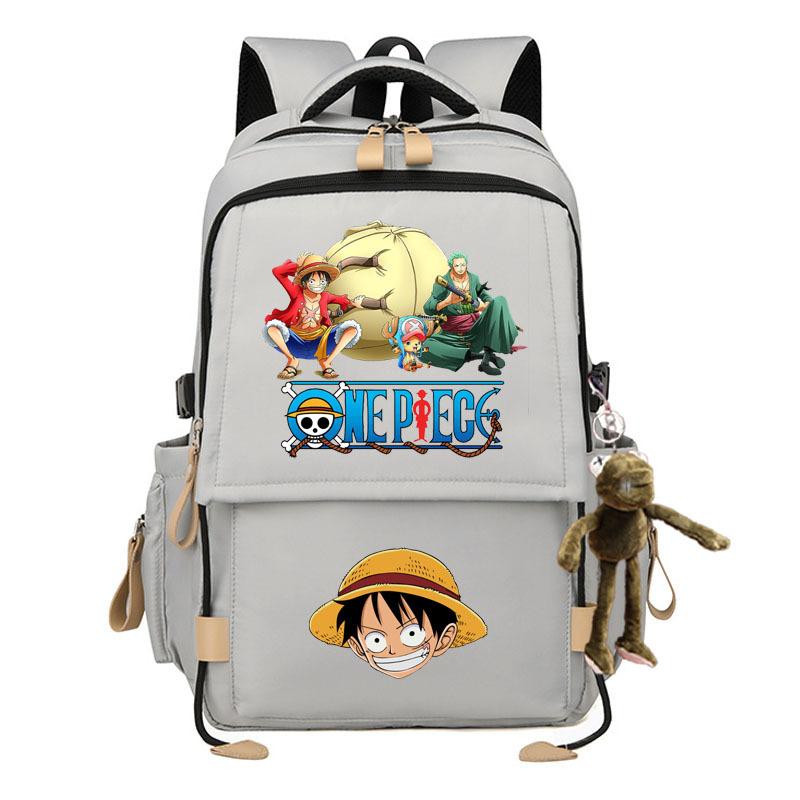 ONE PIECE Backpack Teen Student Large Capacity Fashion Backpack