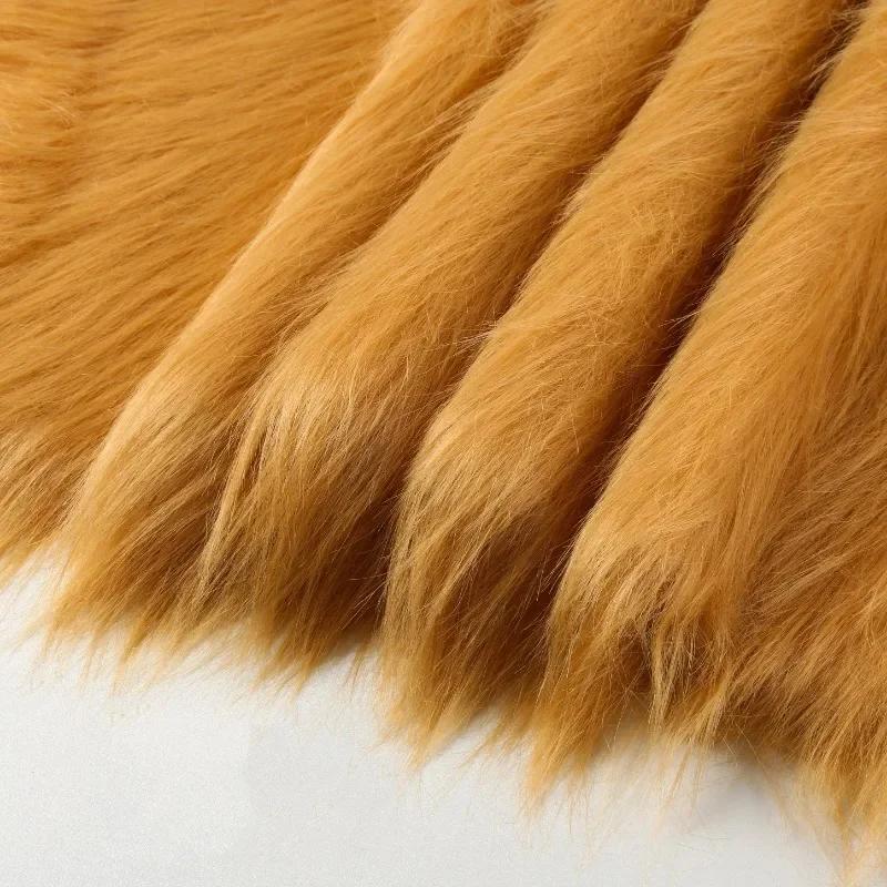 12 см 100x180 см искусственный плюшевый мех ткань для реквизита для фотографий своими руками стул декоративный фон плюшевый коврик игрушка для животных кукольная ткань