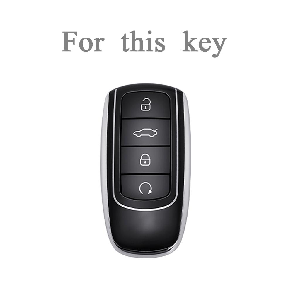 Для Chery Omoda 5 C5 Tigo 7 8 Pro Max Tigo 7 8 Plus Arrizo 5 Plus TPU автомобильные ключи аксессуары держатель ключ чехол