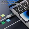Адаптер USB3.2 с цифровым дисплеем 4K@60Гц USB-C OTG для iPhone16 15 Pro Max Samsung iPad PC Ноутбук Быстрая зарядка 36Вт/PD-60Вт Синхронизация данных