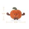 Apricot Lamb Happy Pumpkin Plush Toy for Kids, Soft and Cute Fluffy Happy Pumpkin for Girls and Boys, 15cm