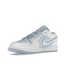 Air Jordan 1 Low SE Reverse Ice Blue Женские кроссовки Sail Dark-Powder-Blue DV1299-104