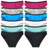 Woman Underwear Women's Cotton Sexy Panties Briefs Low Rise Cute Girls Ladies Knickers Lingerie for Women 12 Pcs/set
