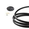 1-Meter BNC Surveillance Coaxial Video Cable with Dual Female Connectors for HD Cameras