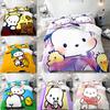 Pochacco 3D Print Bedding Sets Comforter Quilt Bed Cover Duvet Cover Pillow Case 2-3 Pieces Sets Kids Adult Bedroom Decor