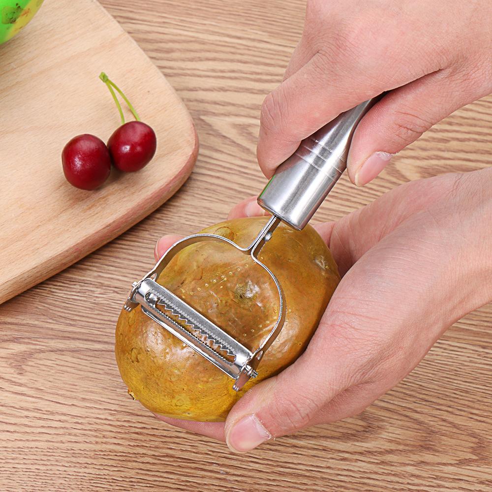 Professional Stainless Steel Cucumber Potato Carrot Vegetable Fruit Peeler Grater Slicer Cutter