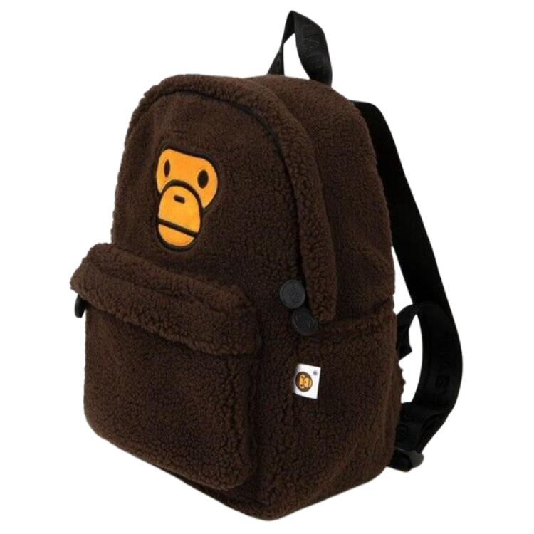 A Bathing Ape Полиэстер Рюкзак Обычный Унисекс Коричневый 0MXBGM4071XXH