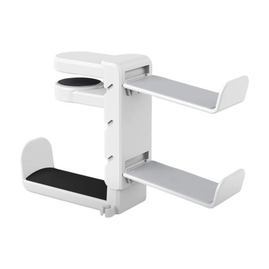 Подставка для игровой гарнитуры, держатель контроллера, вращающийся на 360 градусов универсальный игровой аксессуар для ПК, подставка для контроллера, подставка для хранения гарнитуры