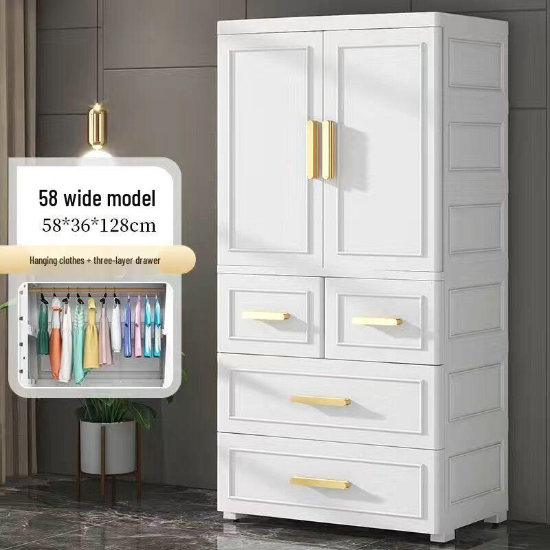 Multi-Layer Drawer Storage Cabinet for Baby Room and Bedroom