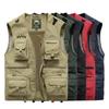 Four Season Outdoor Workwear Vest Men's Multi Pocket Camisole Thin Fishing Photography Versatile Vest Jacket