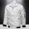 Летняя новая мужская спортивная повседневная одежда для улицы, мужская модная куртка с воротником, быстросохнущая