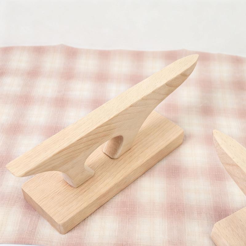 Wood Ironing Board for Fabric Pressing and Corner Flipping in Clothing Creation Sewing