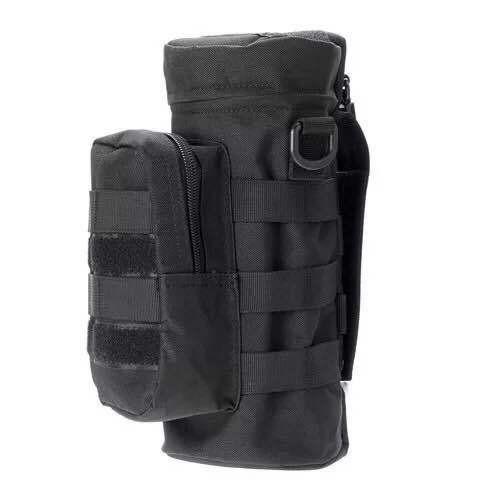 Сумка-чехол для бутылки воды Тактический держатель Molle для кемпинга, походов, велоспорта, рыбалки, путешествий, портативная сумка-переноска, чехол-держатель для чайника