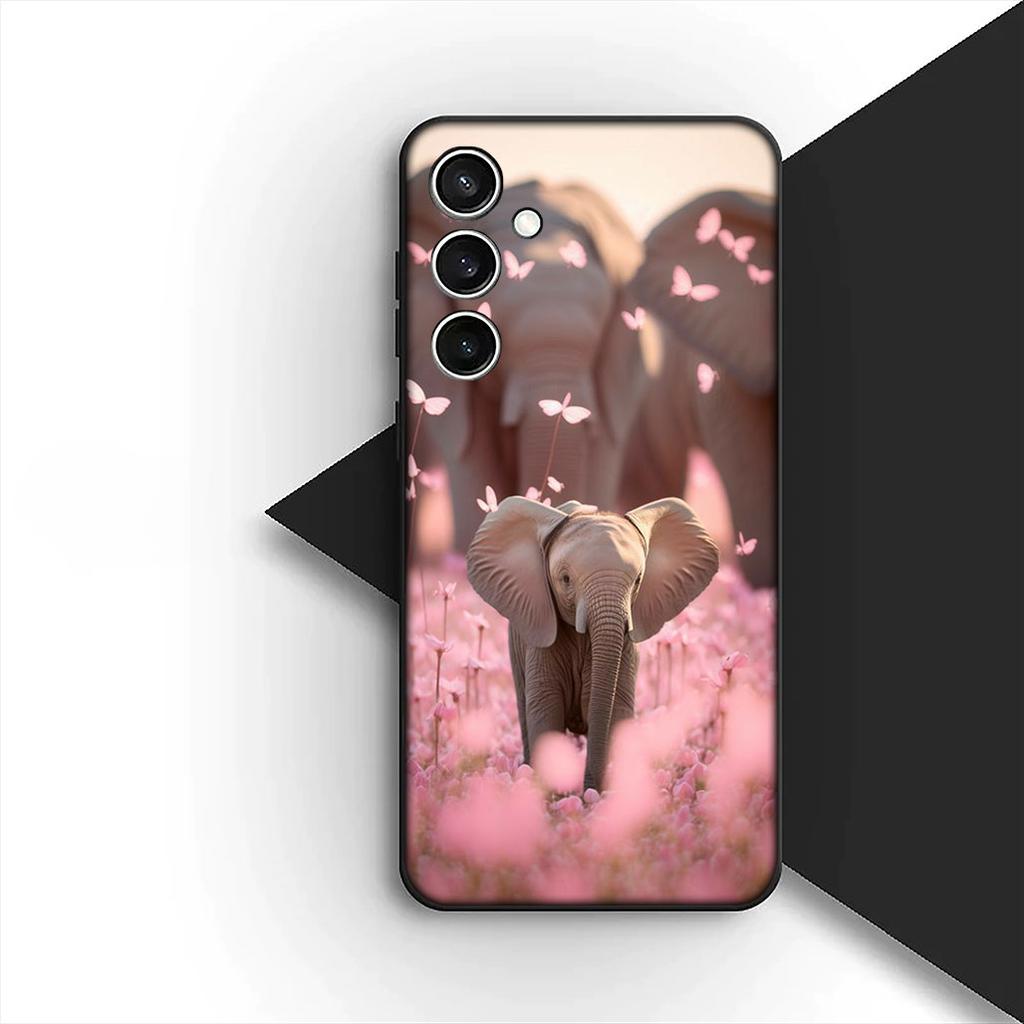 Elephant Dumbo Silicone Cover for Apple iPhone 17 Pro XS Max Air XR 6 Plus X 5 + SE 2022 SE2 6+ Coque Phone Case