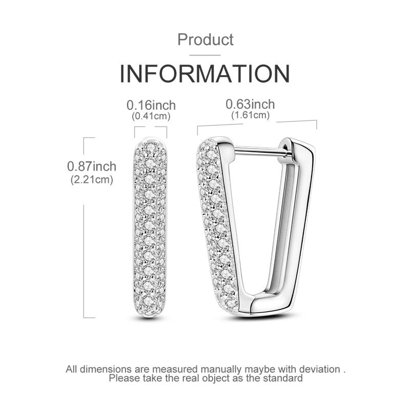 Оригинальные медные серьги-кисточки Женские циркониевые серьги-гвоздики Сверкающие серьги-кольца с паве Ювелирный подарок на годовщину