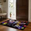 Floor Mat Soft Flannel Rug Non-Slip Absorbent Mat for Bathroom Bedroom Home Decor Cute Design O-Oioi Classic