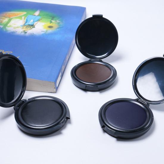 Подушечка для отпечатков пальцев с чернилами для отпечатков пальцев Водонепроницаемая компактная портативная портативная идентификация отпечатков пальцев Черная подушечка для чернил для печати