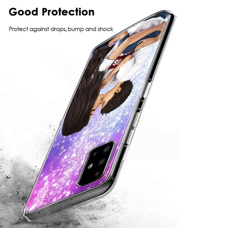 Fashion Baby Mom Girl для Samsung Galaxy A01 A11 A12 A22 A21S A31 A41 A42 A51 A71 A32 A52 A72 A02S Soft Phone Case