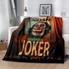 Joker: Dark Comedy Personalized Name Blanket Cozy Customizable Blanket Soft & Cozy Perfect for Nap Couch Sofa Chair Ideal for All Seasons