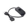 Медный материал Кабельный переключатель USB-кабель с переключателем USB-адаптер USB-удлинитель Папа-мама