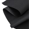 Nonwoven for Chair and Sofa DIY Long X Bath&bath Fabric, Large, Upholstery, (2m 1.6m Wide, 0.4mm Thick, Black)