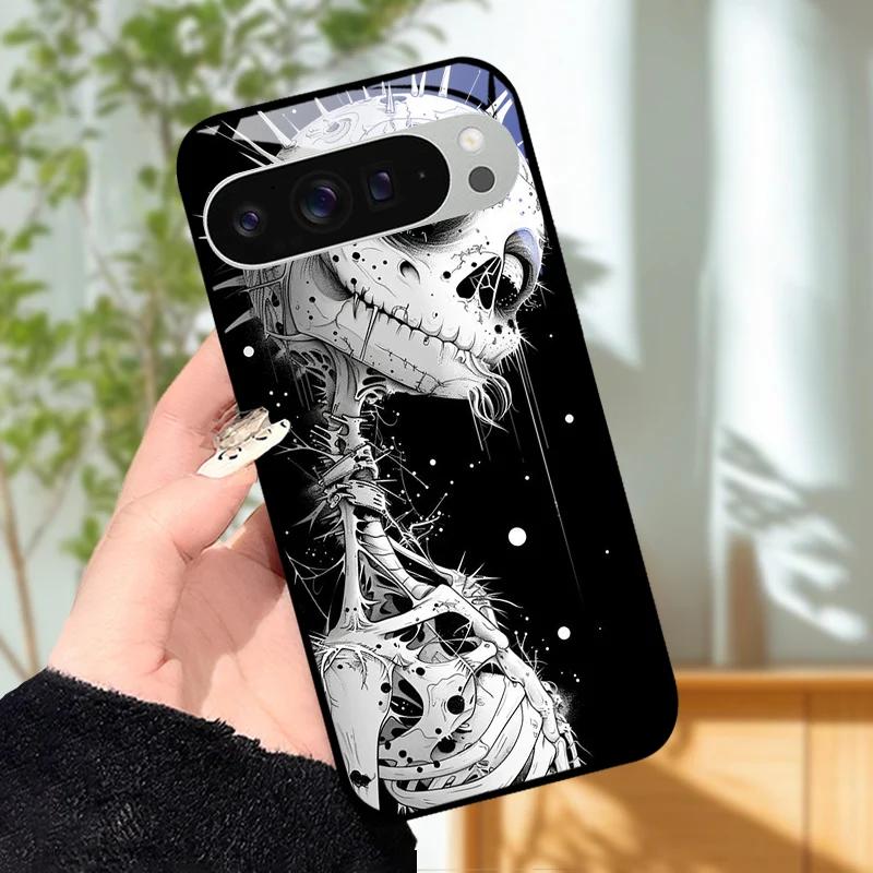 Для Google Pixel 8 8a Стеклянный чехол для телефона Pixel8 Pro Чехол из закаленного стекла для Google Pixel 7a 7 Pro Pixel7 Ударопрочные чехлы