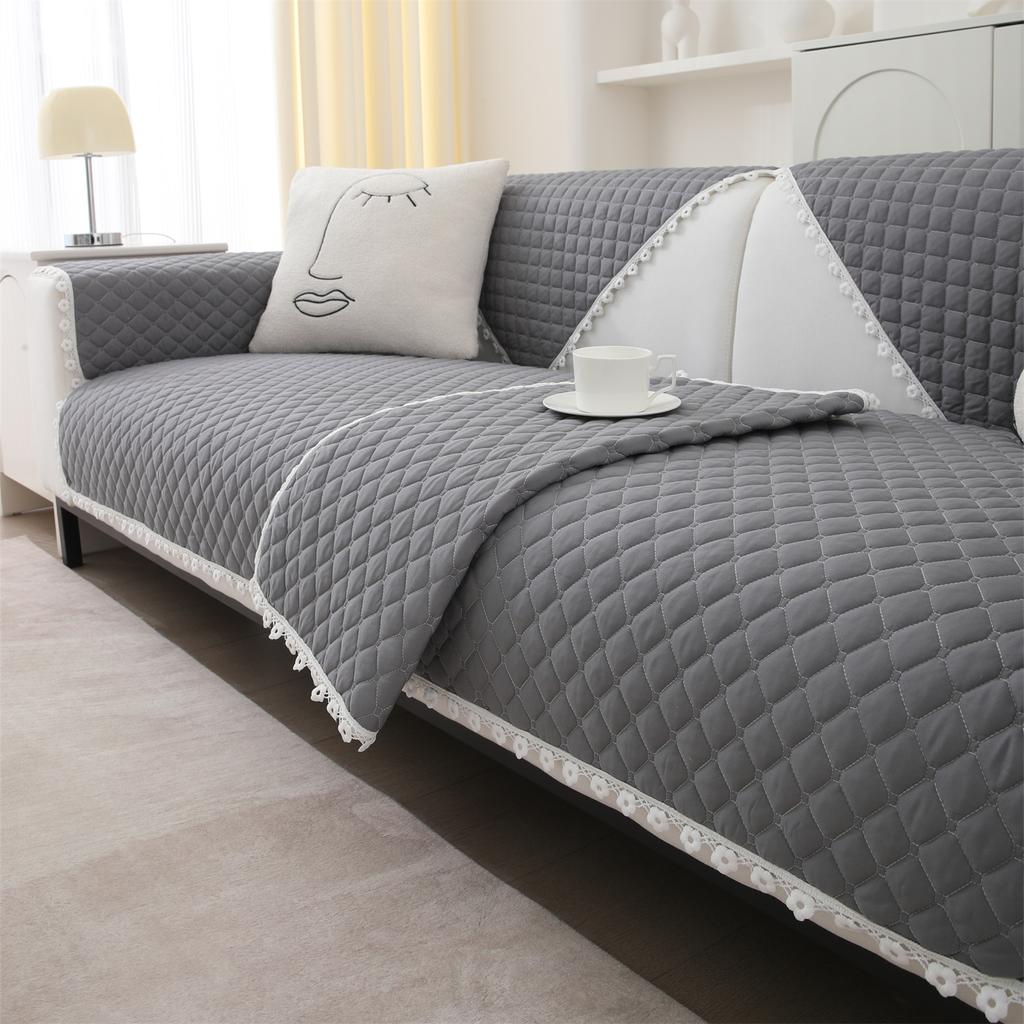 Стеганый чехол для дивана для собак, домашних животных, детей, противоскользящие чехлы для диванов, противоизносные чехлы для мебели, защитные чехлы для сидений