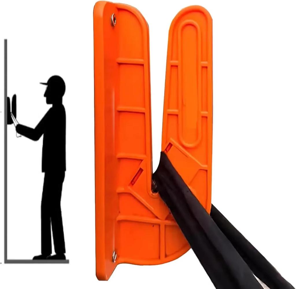 Настенный оранжевый резак для ткани, тряпичный резак, настенный резак для рубашек, тряпичный резак, настенное крепление, простая и быстрая резка для резки тряпки