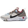React Element 55 Enigma Stone Celestine Синие кроссовки унисекс Серо-серый Черный CU1466-001