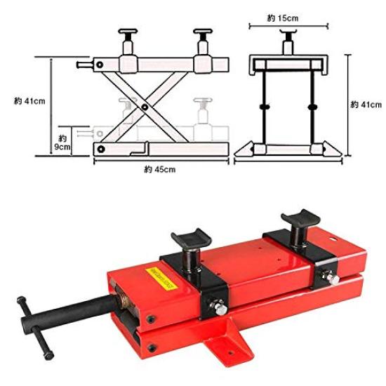 Алиса в Стране Чудес Мотоподъемник Мотор Обслуживание Грузоподъемность 500 кг Велосипедные Инструменты Насадки Обслуживание Домкрат Ремонтная Стойка Резиновая Спецификация [Б/У]