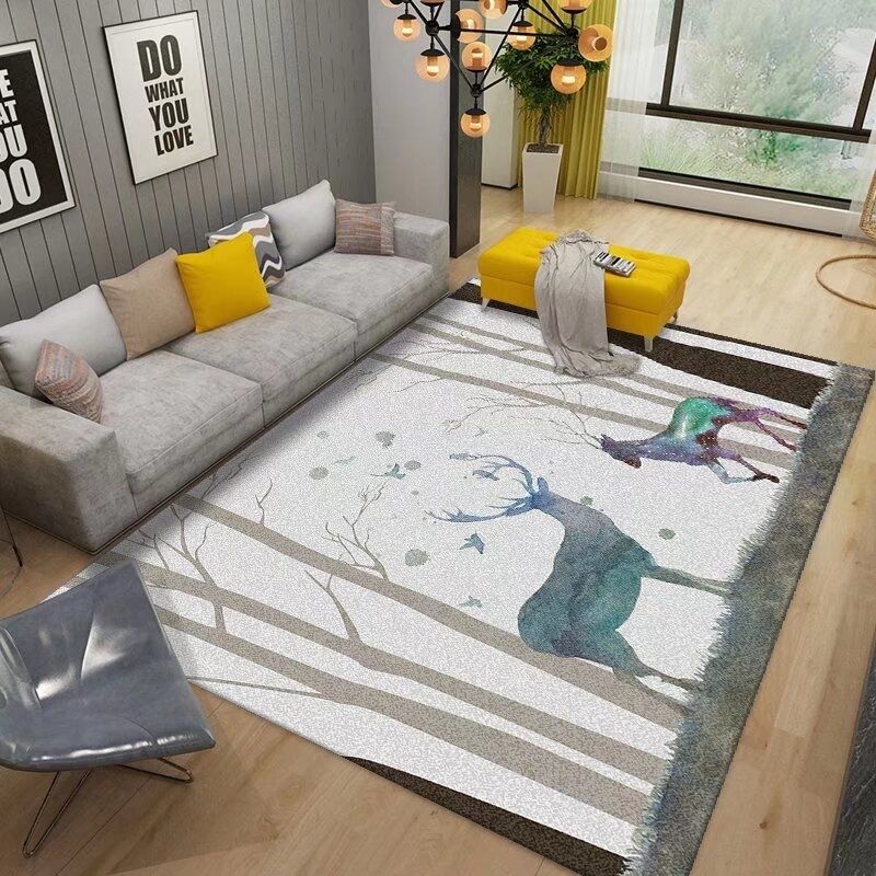 3D морской пляжный ковер для гостиной, спальни, противоскользящий диван, пол, большой декоративный ковер, домашний прихожая, балкон, коврик для ванной комнаты