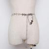 Metal Waist Chain for Women Fashion Trendy Five-pointed Star Chain Waist Decoration with Dress Decoration