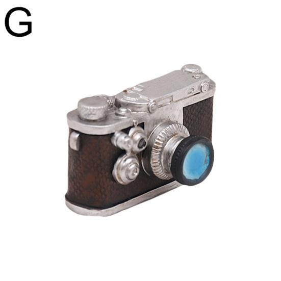 Винтажная Статуя Радио Пианино Камера Смола Модель Ремесло Украшение Бар Домашний Декор