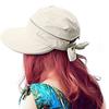 Foldable Hat Wide Brim Sun Hat Summer Hat Protective For Beach Ladies Women