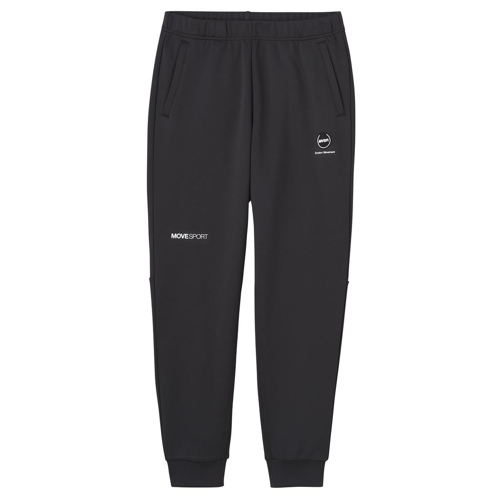 Длинные брюки Descente мягкие теплые зауженные книзу спортивные брюки эластичные термотренировочные беговые BK O [Move Sports]