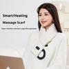 USB Electric Heating Scarf for Women Men Washable Fleece Neck Warmer Not Inclound Battery for Outdoor Camping Office Winter