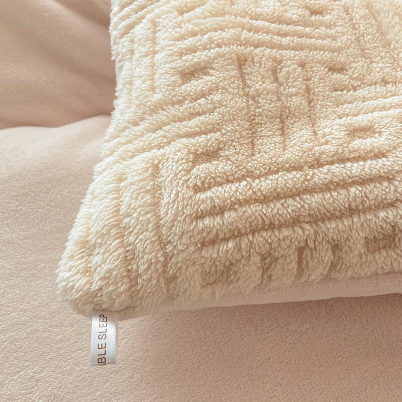 Thickened Taffeta Milk Velvet Winter Duvet