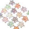 Acrylic Beads Plated High Transparency Three-layer Star Charms for DIY Necklace Bracelet Earring Jewelry Making