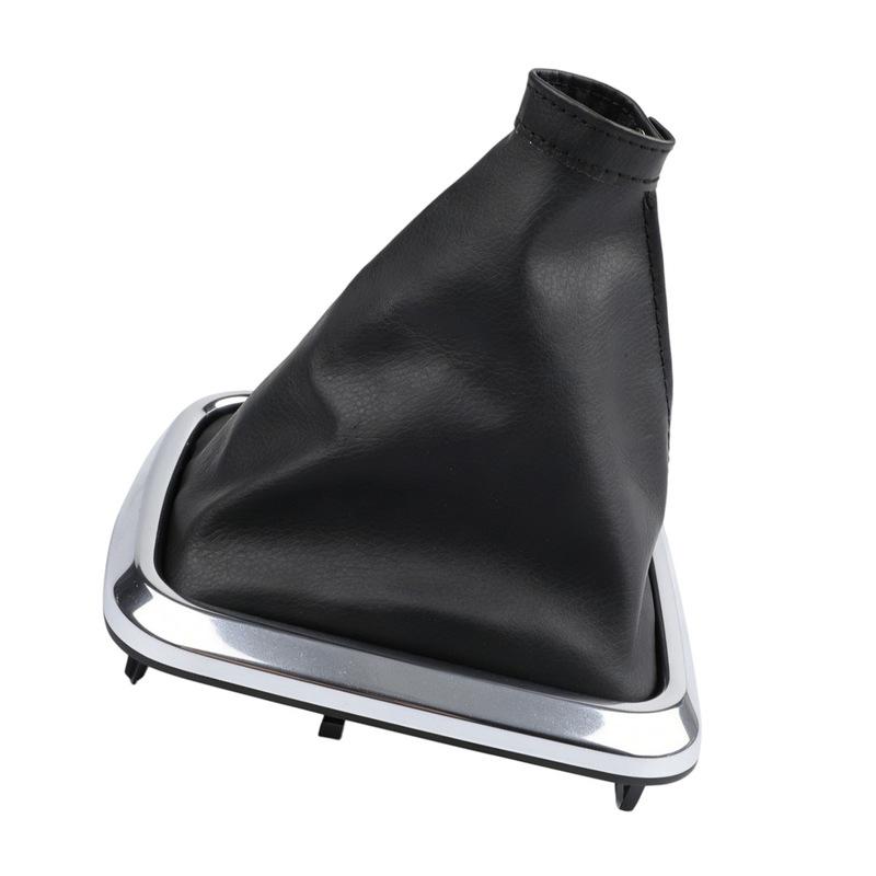 Leather Gear Shift Boot Cover For Fiat Tipo II 2015+ Black Car Interior Accessories Enhanced Grip And Style