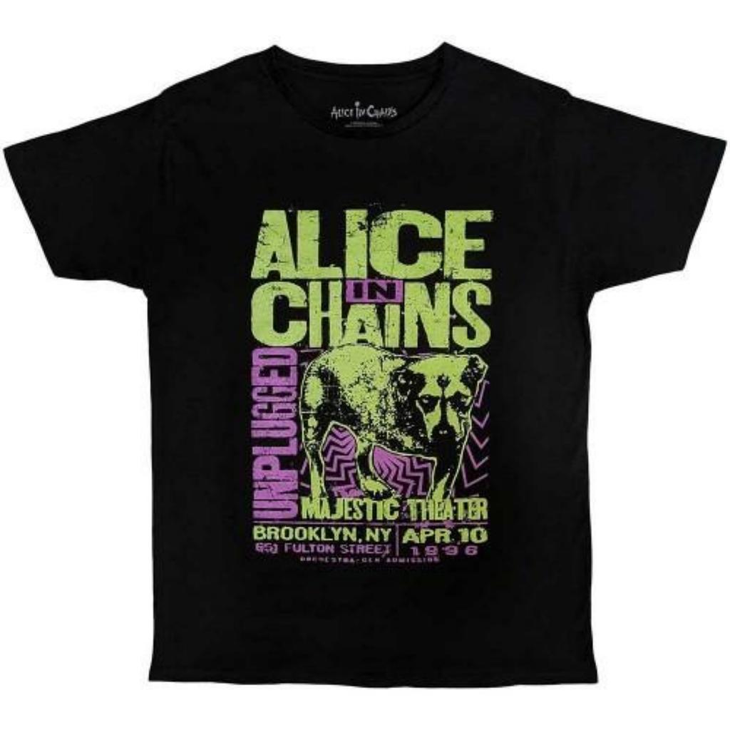 Alice In Chains Унисекс Взрослая Футболка MTV Unplugged Собака