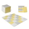 Tapis En Mousse 1er Age Kinderkraft LUNO - Puzzle D'eveil Bébé - Jaune