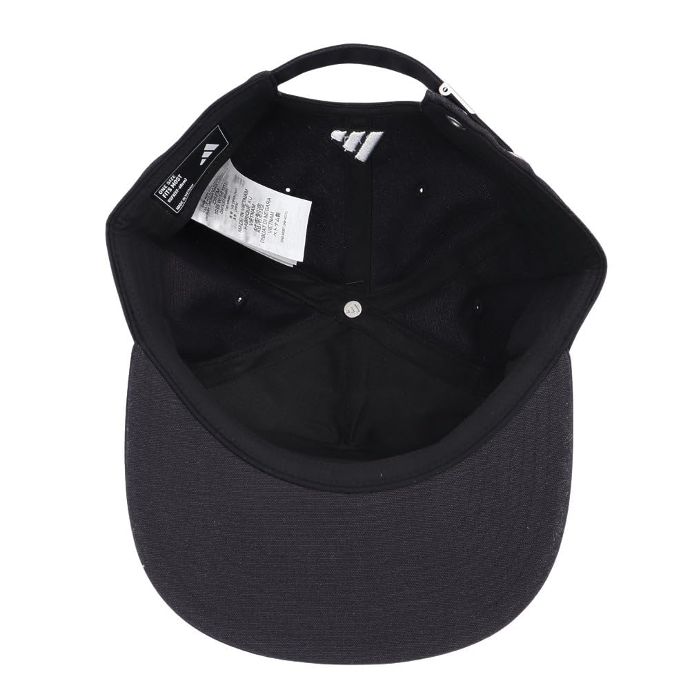 Adidas Golf Flat Bill Cotton Cooling Black Men's Cap,