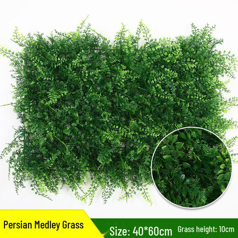 Artificial Green Plant Wall for Living Room and Balcony Decoration