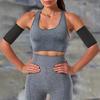 Arm Trimmer Compression Sleeve Elastic Men Women Sauna Sweat Arm Shaper Band Sports Workout Fitness Arm Slimmer Trainer Wrap