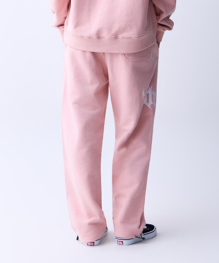 ADERNM Dark Bat Logo Sweatband Pants Pink