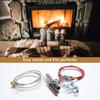 Propane Gas PilotsAssembly Include Thermocouple and Thermopile PP225 R3623 14D0477 103778-01 for Empire Fireplaces Stove