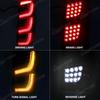 1 пара светодиодной сборки задних фонарей для автомобиля Isuzu Dmax D-max 2021 2022 2023 2024 Задний указатель поворота, стоп-сигнал, фонарь заднего хода, задний фонарь 12 В