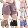 Womens Athletic Shorts High Waisted Running Shorts Gym Workout Shorts Casual Comfy Sport Shorts With Pockets