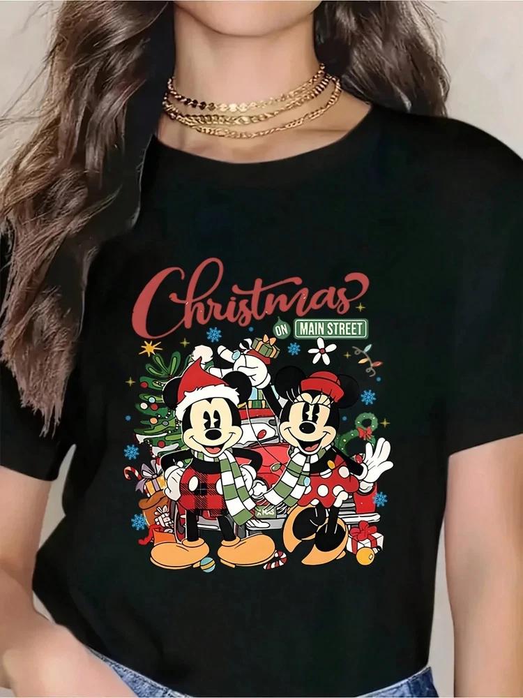 Christmas Mickey And Minnie TShirt Unisex 4