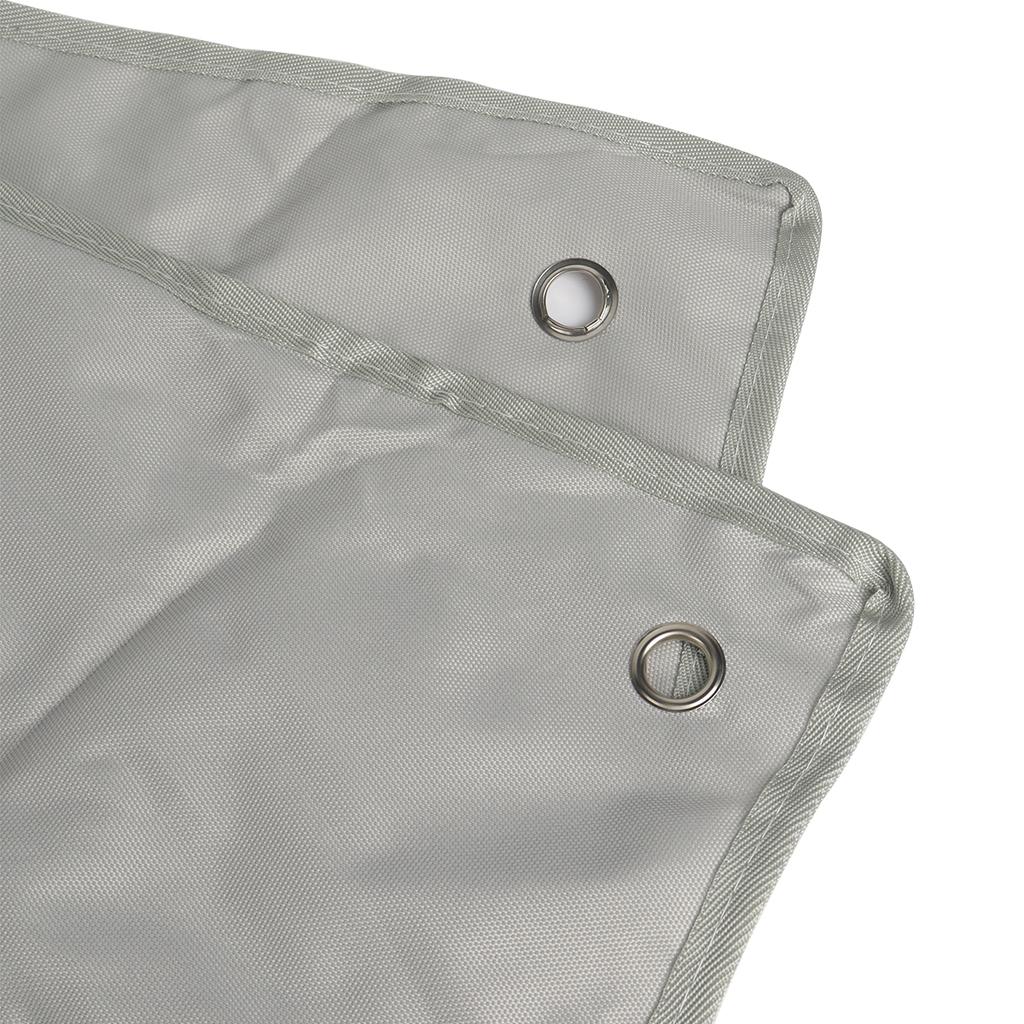 1 комплект тента для каравана, юбка для защиты от ветра, длина 7 м, глубина 50 см, с чехлами на колесные арки и присосками для автодома, кемпера